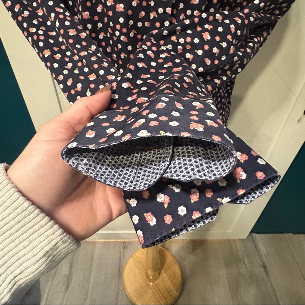 Ted Baker London Men’s Floral Button-Up Shirt | Dark Academia 💯 cotton /Indie - Picture 5 of 10